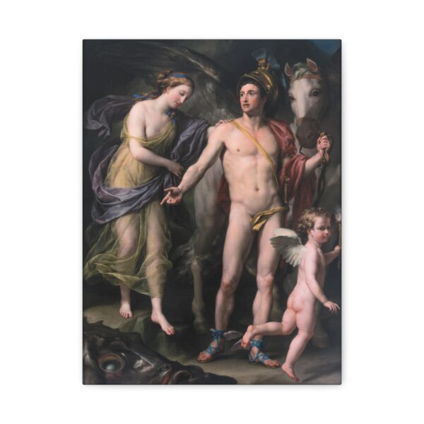 14491721104603010005_2048.jpeg Perseus and Andromeda - Anton Raphael Mengs (c. 1760-1770) - Classical Canvas Print