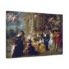 The Garden of Love - Peter Paul Rubens (c. 1633) - Classical Canvas Print