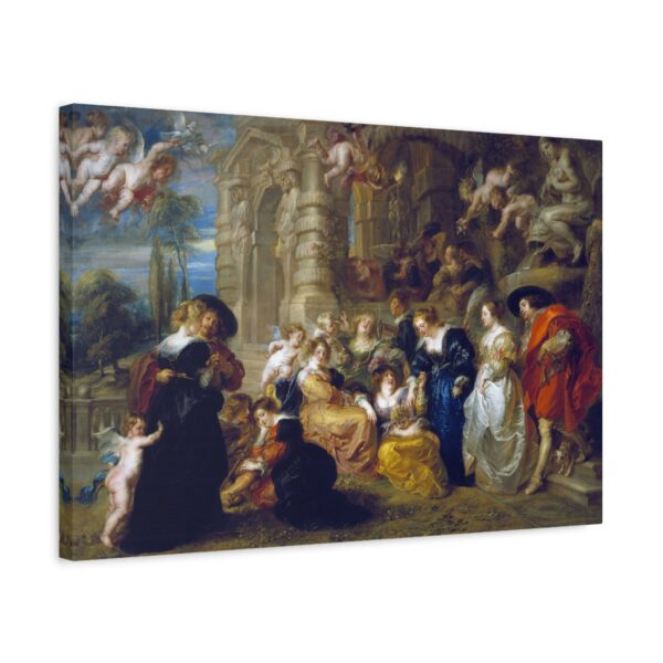 The Garden of Love - Peter Paul Rubens (c. 1633) - Classical Canvas Print