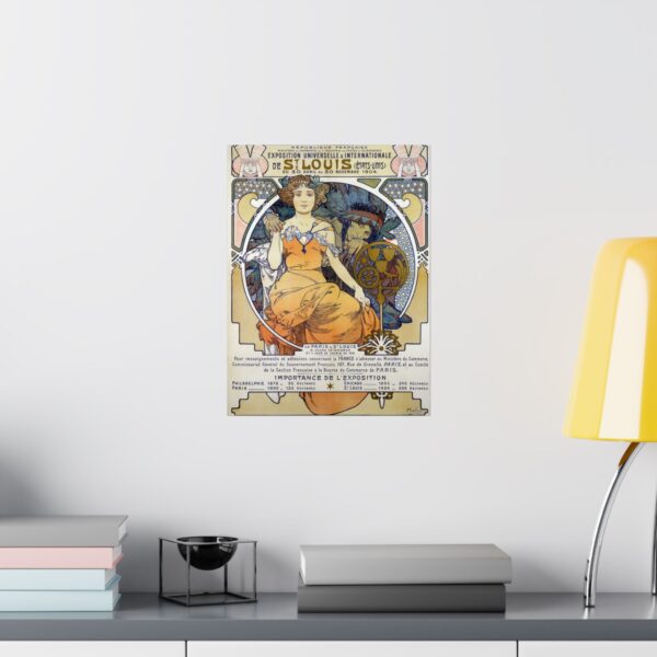 Exposition Universelle et Internationale de St. Louis - Alphonse Mucha (1904) - Art Nouveau Poster Print
