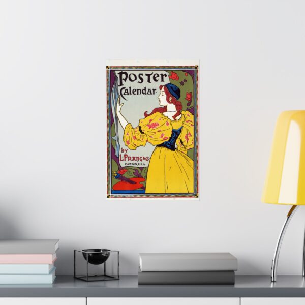 14610812097990829104_2048-1.jpeg Poster Calendar, L. Prang & Co - Louis Rhead (1897) - Art Nouveau Poster Print