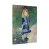 14616090346877878510_2048.jpeg A Girl With a Watering Can - Pierre-Auguste Renoir (1876) - Impressionist Canvas Print
