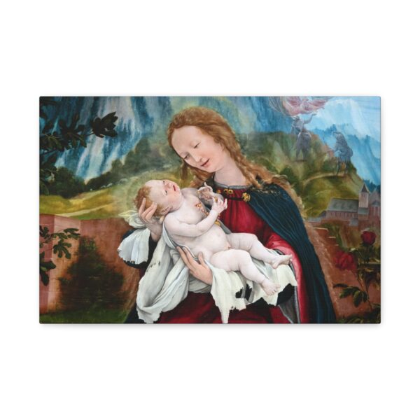 Isenheim Altarpiece (Nativity panel) - Matthias Grünewald (c. 1512-1516) - Renaissance Canvas Print