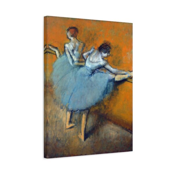 14927147283885534586_2048.jpeg Dancers at the Barre - Edgar Degas (c. 1900) - Impressionist Canvas Print