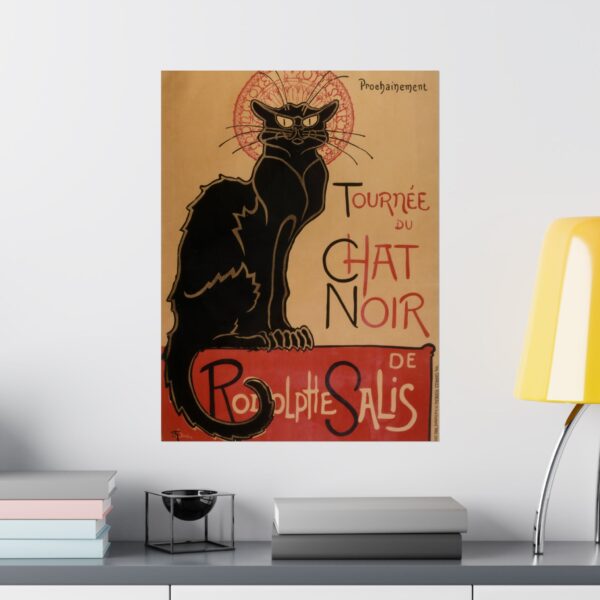 Le Chat Noir - Théophile Steinlen (1896)- Art Nouveau Poster Print