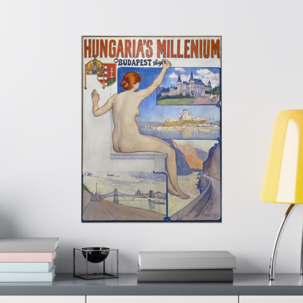 15528887015016756229_2048-1.jpeg Hungaria's Millenium, Budapest 1896 - Théo Van Rysselberghe - Art Nouveau Poster Print