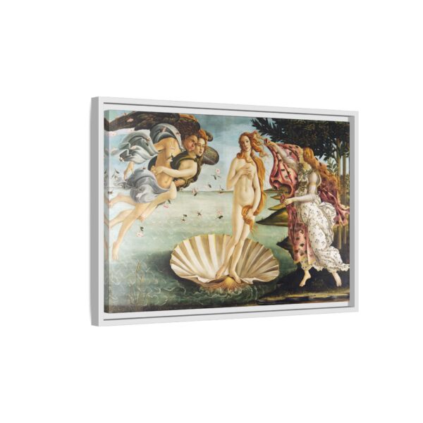 The Birth of Venus - Sandro Botticelli (c. 1485-1486) - Renaissance Framed Canvas Print