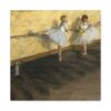 15797296619831946977_2048.jpeg Dancers Practicing at the Barre - Edgar Degas (1877) - Impressionist Canvas Print