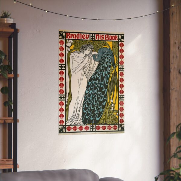 Bradley, His Book - William Henry Bradley (1896) - Art Nouveau Poster Print