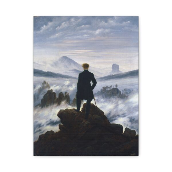 15847513353063551702_2048.jpeg The Wanderer Above the Sea of Fog - Caspar David Friedrich (1818) - Classical Canvas Print