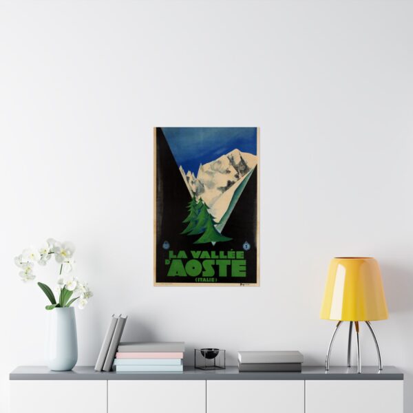15876569570799132579_2048.jpeg La Vallee d'Aoste (Italie) - ENIT Italian National Tourist Board - Vintage Travel Poster Print
