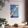 The Future Is Atomic - LUNE Original - Space Age Poster Print