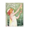 Absinthe Robette ad - Henri Privat-Livemont (1896) - Art Nouveau Canvas Print
