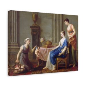 16147356602873491716_2048.jpeg The Cupid Seller - Joseph-Marie Vien (1763) - Classical Canvas Print