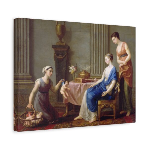 The Cupid Seller - Joseph-Marie Vien (1763) - Classical Canvas Print