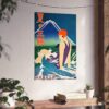 1618451186523995425_2048.jpeg Summer at Miho Peninsula - Nagoya Rail Agency (c. 1930s) - Vintage Travel Poster Print