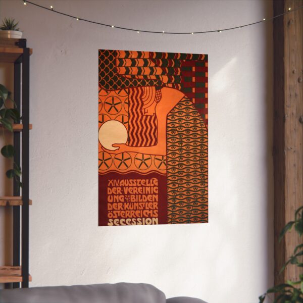 14th Vienna Secession Exhibition - Alfred Roller (1902) - Art Nouveau Poster Print