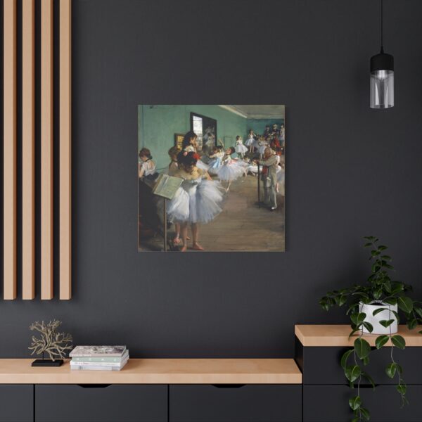 The Dance Class - Edgar Degas (1874) - Impressionist Canvas Print