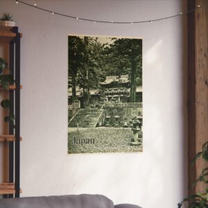 16498169069445014930_2048.jpeg Toshogu Shrine, Nikko - Japanese Government Railways (c. 1936) - Vintage Travel Poster Print