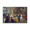 The Garden of Love - Peter Paul Rubens (c. 1633) - Classical Canvas Print
