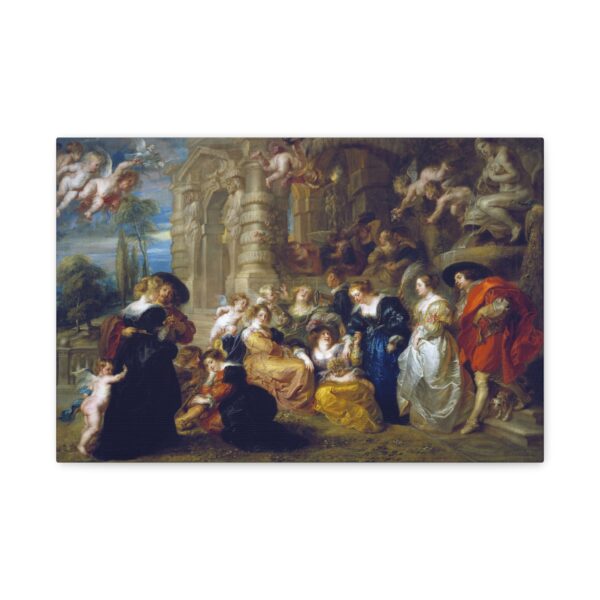 The Garden of Love - Peter Paul Rubens (c. 1633) - Classical Canvas Print