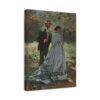 16529621301070690937_2048.jpeg Bazille and Camille - Claude Monet (1865) - Impressionist Canvas Print