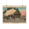16532029382130809609_2048.jpeg Plum Garden at Kameido - Kobayashi Kiyochika (1879) - Japanese Woodblock Poster Print