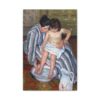 The Child's Bath - Mary Cassatt (1893) - Impressionist Canvas Print