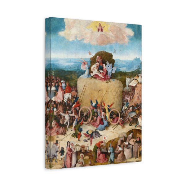 16591438827644185200_2048.jpeg The Haywain Triptych (central panel) - Hieronymus Bosch (c. 1510) - Renaissance Canvas Print