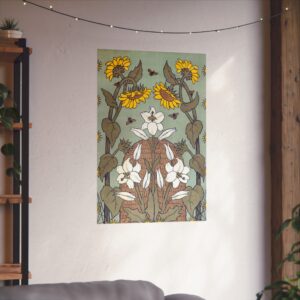 16610977774978781209_2048-1.jpeg Bees and Beehive - Suze Fokker (1898) - Art Nouveau Poster Print