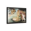 The Birth of Venus - Sandro Botticelli (c. 1485-1486) - Renaissance Framed Canvas Print