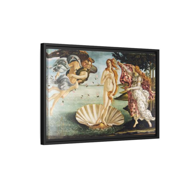 The Birth of Venus - Sandro Botticelli (c. 1485-1486) - Renaissance Framed Canvas Print