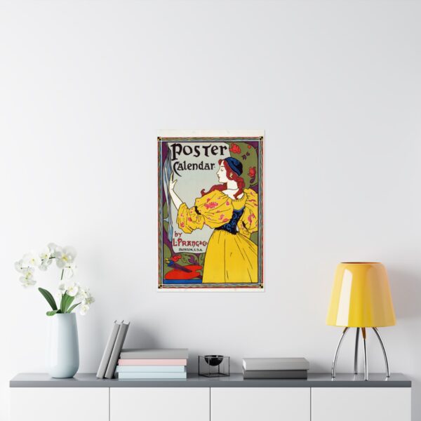 16785454947696707934_2048-1.jpeg Poster Calendar, L. Prang & Co - Louis Rhead (1897) - Art Nouveau Poster Print