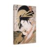 16895347383396686120_2048.jpeg The Courtesan Hanaogi of the Ogiya - Ichirakutei Eisui (c. 1798) - Japanese Woodblock Canvas Print