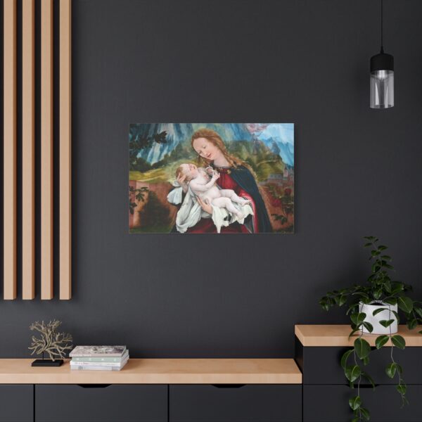 Isenheim Altarpiece (Nativity panel) - Matthias Grünewald (c. 1512-1516) - Renaissance Canvas Print