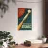17068662603651839493_2048.jpeg The Future Is Atomic - LUNE Original - Space Age Poster Print