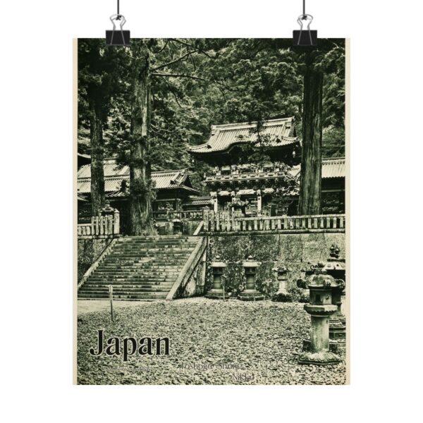 17252769331678970940_2048.jpeg Toshogu Shrine, Nikko - Japanese Government Railways (c. 1936) - Vintage Travel Poster Print