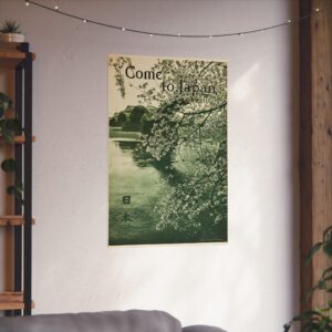 17551828112217049050_2048.jpeg Come to Japan - Japanese Government Railways (c. 1936) - Vintage Travel Poster Print