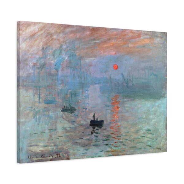 17715108644841049380_2048.jpeg Impression, Sunrise - Claude Monet (1872) - Impressionist Canvas Print