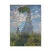 Woman with a Parasol (Madame Monet & Her Son) - Claude Monet (1875) - Impressionist Canvas Print