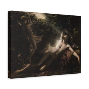 17943037106726499906_2048.jpeg The Sleep of Endymion - Anne-Louis Girodet (1791) - Classical Canvas Print
