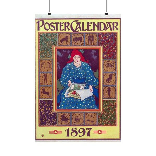 18012633901726331718_2048-1.jpeg Poster Calendar - Louis John Rhead (1897) - Art Nouveau Poster Print