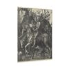 Knight, Death, and the Devil - Albrecht Dürer (1513) - Renaissance Canvas Print