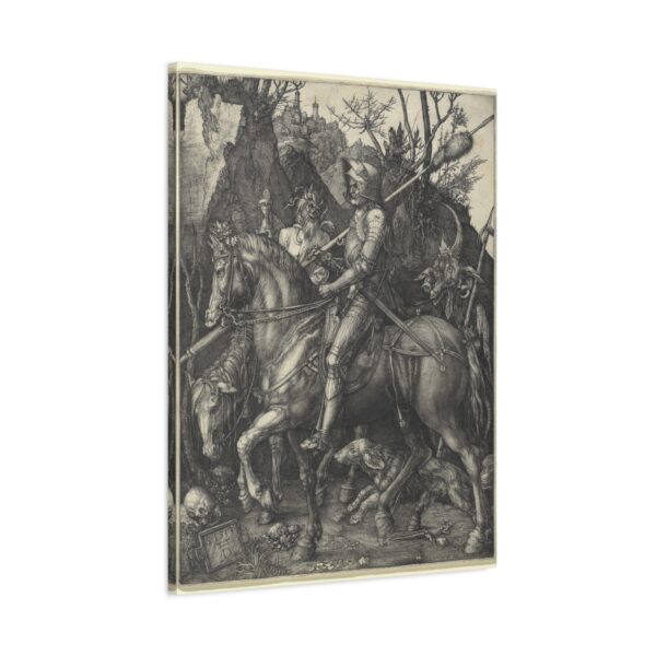 Knight, Death, and the Devil - Albrecht Dürer (1513) - Renaissance Canvas Print