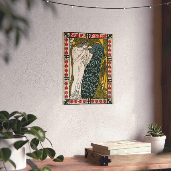 Bradley, His Book - William Henry Bradley (1896) - Art Nouveau Poster Print