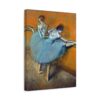 18125334086691568578_2048.jpeg Dancers at the Barre - Edgar Degas (c. 1900) - Impressionist Canvas Print