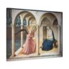 The Annunciation (San Marco version) - Fra Angelico (c. 1440-1445) - Renaissance Canvas Print