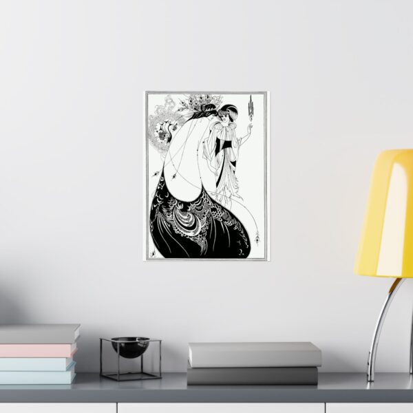 Aubrey Beardsley - The Peacock Skirt (1893) - Art Nouveau Poster Print