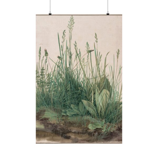 The Great Piece of Turf - Albrecht Dürer (1503) - Botanical Poster Print