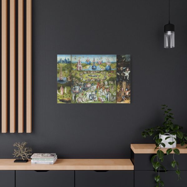 1830584008489421080_2048.jpeg The Garden of Earthly Delights - Hieronymus Bosch (c. 1490-1510) - Renaissance Canvas Print